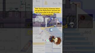 Hydrochloric Acid Clover is cooked memes funny undertaleanimation undertale undertaleyellow [upl. by Phaidra130]