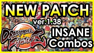 New Patch DBFZ Combos are SICK [upl. by Bank]