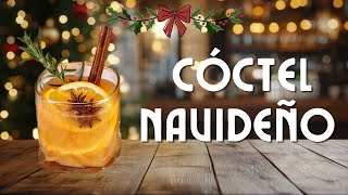 Cóctel navideño con mezcal y mandarina 🎄🍸 ¡Fácil y delicioso [upl. by Nwadahs]