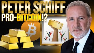 Peter Schiff interview  MacroEconomy  Bitcoin Ordinals [upl. by Imefulo]