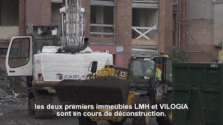 La Bourgogne  lancement du programme de renouvèlement urbain à Tourcoing [upl. by Siravat]