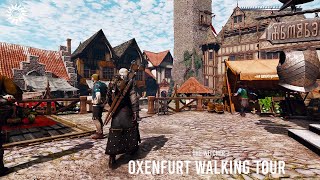 THE WITCHER 3 Oxenfurt Walking Tour [upl. by Cilegna276]