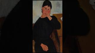 a1931 Amedeo Modigliani Italian 18841920 shorts art painting classical publicdomain [upl. by Caresse]