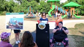 County Executive Ball Opens New Inclusive Playground at Warfields Pond Park 982023 [upl. by Aineg260]