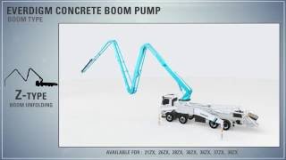 Zboom Unfolding  Everdigm Concrete Pumps [upl. by Nesyt]