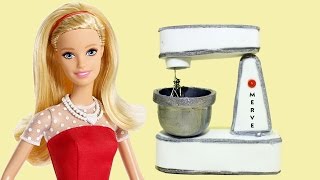 How to make a Doll TiltHead Stand Mixer  easy doll crafts  simplekidscrafts  simplekidscrafts [upl. by Nahgeam]