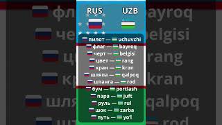 RusUzbek Lugatlar layk va obunani bosing uzbek rus [upl. by Proudman]