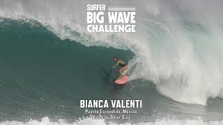 Bianca Valenti at Puerto 2  SURFER Big Wave Challenge 202324 Entry [upl. by Frances]