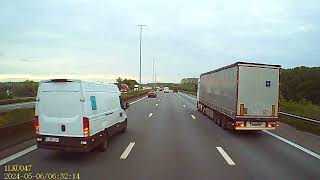 Dead Truck Driving  Dashcam footage  VID 028 [upl. by Nolra]