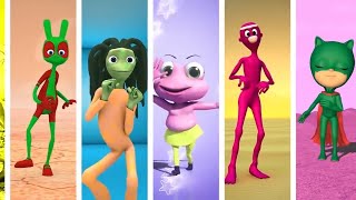 DAME TU COSITA vs ME KEMASTE vs CHOCOBODI vs Kupe Dance MRS CHOC vs PATILA dametucosita greenalien [upl. by Jenica]