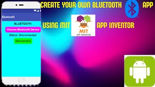 How To Make A Bluetooth App in MIT App Inventor  AIWealthFactory [upl. by Sibelle820]