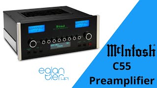 Unboxing The New McIntosh C55 PreAmplifier in our shop [upl. by Pepillo112]