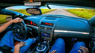 POV Drive 500HP Pontiac G8 INSANE BUILD 😲 [upl. by Sirob]