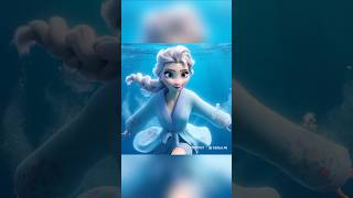 Elsa respira bajo el agua elsa disney [upl. by Sihunn105]