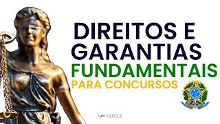 Aula 6 sobre DIREITOS e GARANTIAS FUNDAMENTAIS  Direito Constitucional [upl. by Adnwahs315]