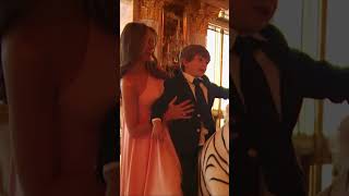 Melania Trump and his son Barron Trump [upl. by Callida]