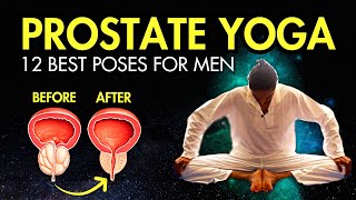 12 Yoga Poses for Prostate Problems  Prostate Exercise for Men prostateproblems [upl. by Naro]