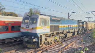 Dangerous High Speed Crossing Vande Bharat ExpressSFicfLhb coach 130 kmph indiarailway viral [upl. by Nnylyt772]