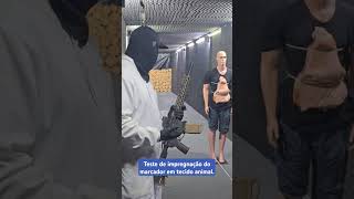 Perícia Forense com fuzil 556mm UERJ e Polícia Civil do Estado do RJ [upl. by Bonnibelle]