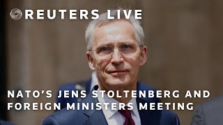 LIVE NATO’s Jens Stoltenberg and foreign ministers arrive at Prague meeting  REUTERS [upl. by Stacia]