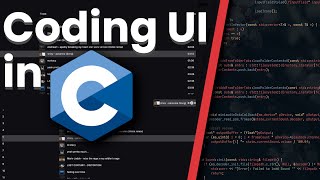 Making a UI Framework amp Application in C [upl. by Robin340]