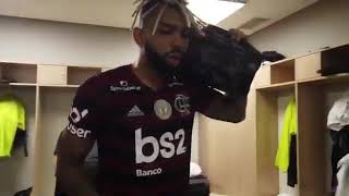 GERSON E GABIGOL CANTANDO A MÚSICA DOS CORINGA DO FLAMENGOquot MC POZE [upl. by Kellyn269]