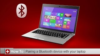 Toshiba HowTo Connecting a Bluetooth device to your Toshiba laptop with Windows 8 [upl. by Steck]