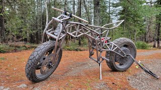 Electric Motorcycle Build  EBike  Gen II Ep 2 Girder Forks amp PDS Suspension [upl. by Yniatirb]