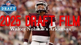 2025 Draft Film Walter Nolen Vs Arkansas [upl. by Connel53]