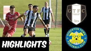 HIGHLIGHTS  Grantham Town FC 11 Stockton Town  Northern Premier League East Division 2223 [upl. by Zel166]