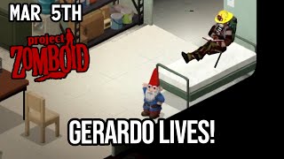 Gerardo Hamlin Lives On  Project Zomboid [upl. by Ainel164]