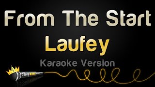 Laufey  From The Start Karaoke Version [upl. by Tawney384]