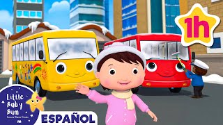 ¡Autobuses congelados  Canciones Infantiles🎵 Caricaturas para bebes  1 hora  Little Baby Bum [upl. by Arden401]