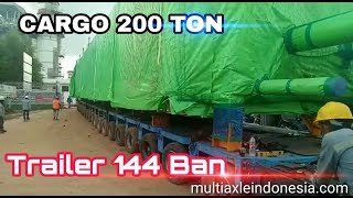 Truck MAN Ngoser  Transport Kargo 200 ton [upl. by Einal995]