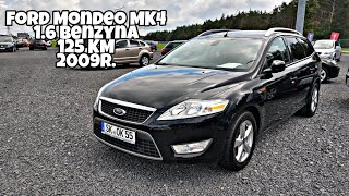 Ford Mondeo MK4  16 benzyna 125 KM [upl. by Kuehnel]