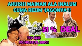 FREEPOT REFOT  AKUISISI BOONGAN ERA JOKOWI PAKE DUIT NGUTANG  PILPRESPILEGFREEPORTINALUM [upl. by Nazar880]