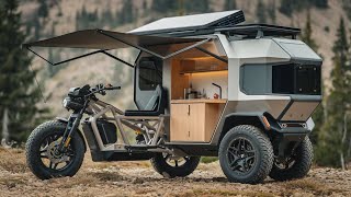 quotRevolutionary Electric Trike Camper The Future of Adventure Travelquot [upl. by Bunce123]