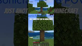 Another day another sapling has grown minecraft funnymomments gaming funny [upl. by Lyrahs516]