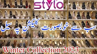 stylo shoes winter collection amp sale  stylo shoes new collection [upl. by Emiolhs]