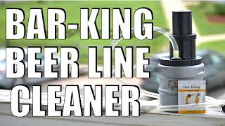 An INNOVATIVE and EASY Way to Clean Your DRAFT LINES The quotBARKINGquot BEER LINE CLEANING KIT Review [upl. by Artined906]