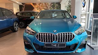 2023 BMW 2 Series 220 i M Sport  ₹43 lack  Snapper Blue  Walkaround viralvideo bmw [upl. by Neelloj]