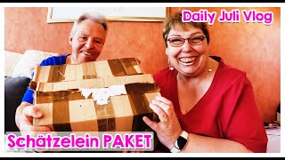 🌺 Juli Vlogs 426  SCHÄTZELEIN Paket UNBOXING 🌺 [upl. by Meedan]