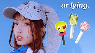 ranking ugly kpop light sticks [upl. by Anabelle]