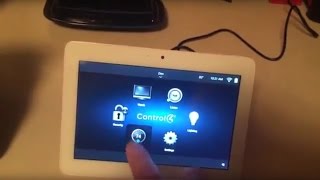 Review of Control4 T3 Series Tabletop Touch Screen [upl. by Verner]