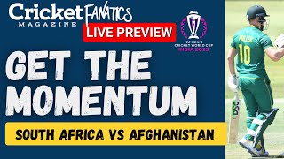 South Africa must Get the MOMENTUM into the SemiFinal  Proteas vs Afghanistan  World Cup 2023 [upl. by Irama]