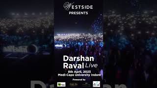 Get Ready for a Musical Extravaganza  Darshan Raval Live at MediCaps University  Moonstone 2k23 [upl. by Lanie]