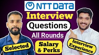 NTT Data Interview Full Process  AMCAT Test  Versant Test  NTT Data Recruitment Questions [upl. by Ellemaj]