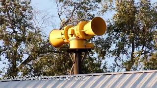 HOR Super Sirex Siren Test Adrian Mo Adrian City Tornado siren test [upl. by Lopes]