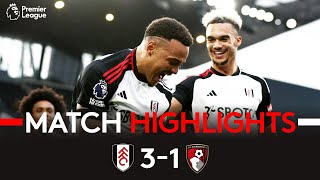 HIGHLIGHTS  Fulham 31 Bournemouth  Back To Winning Ways 🙌 [upl. by Wachtel]