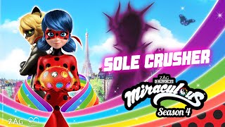 MIRACULOUS  🐞 SOLE CRUSHER  TEASER ☯️  SEASON 4  Tales of Ladybug and Cat Noir [upl. by Natanoy]